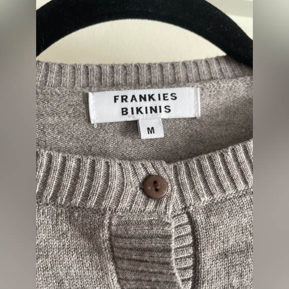 Frankies Bikinis Cloud Knit Button Up Cardigan - Picture 5 of 6